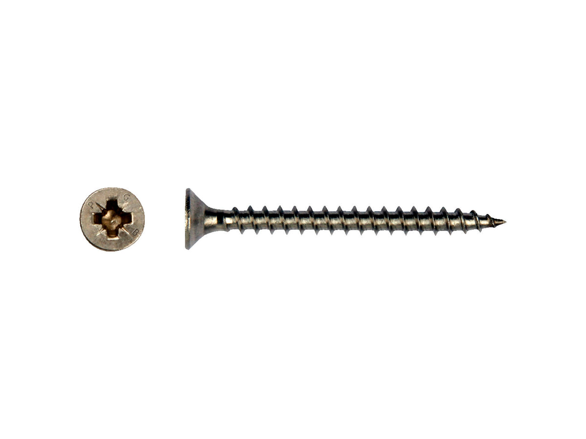 Pgb-fasteners spaanplaatschroeven PZ2 50x5 mm inox 200 stuks