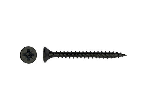 Pgb-fasteners spaanplaatschroeven VZK-Z 3x25 mm zwart 25 stuks
