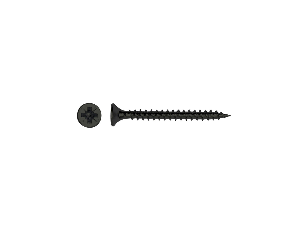 Pgb-fasteners spaanplaatschroeven VZK-Z 4x25 mm zwart 25 stuks