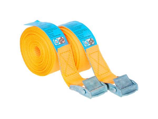Carpoint sangle d'arrimage avec boucle 4,5m 250kg 2 pièces