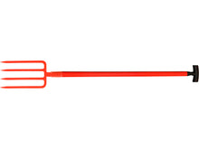 Polet spitvork 18cm 4 tanden + steel 85cm holle fiber