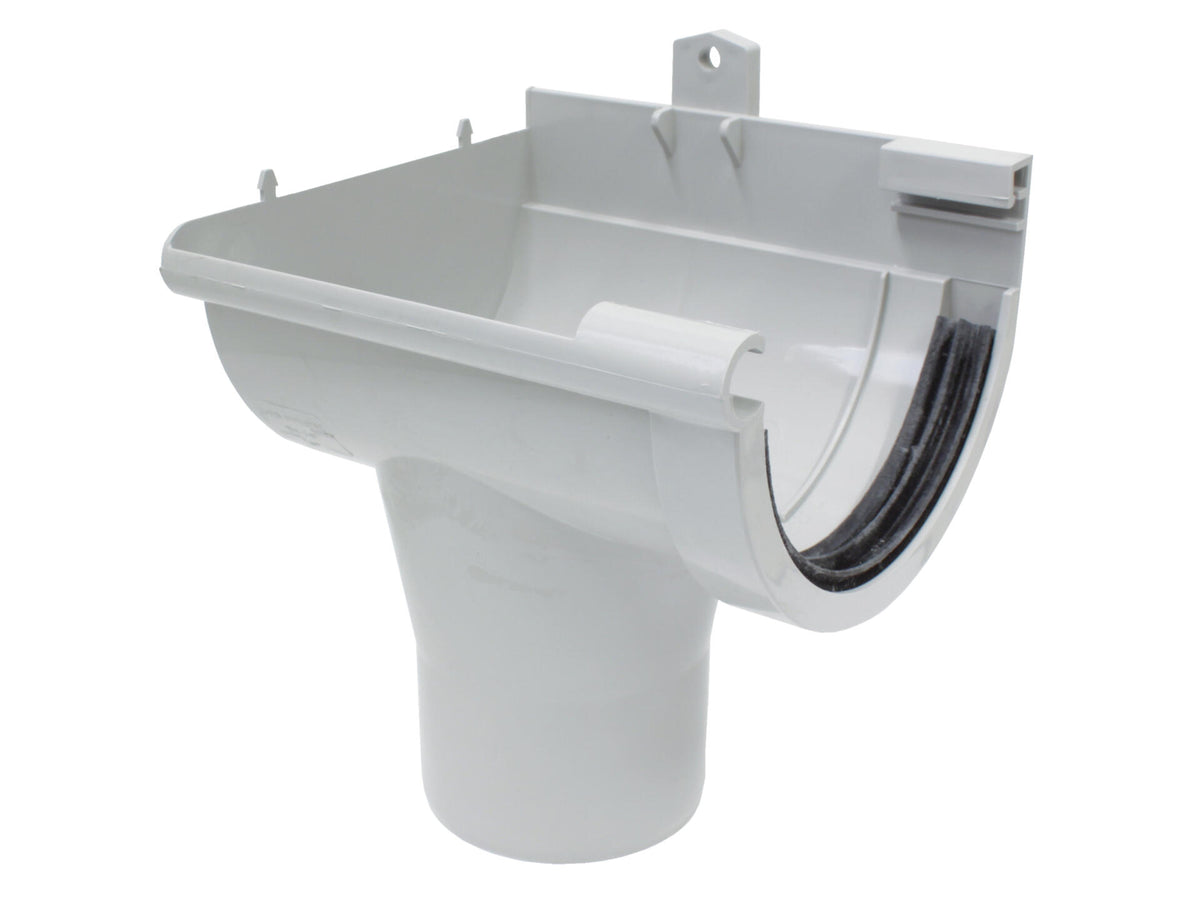 Scala spruitstuk links G125 lichtgrijs