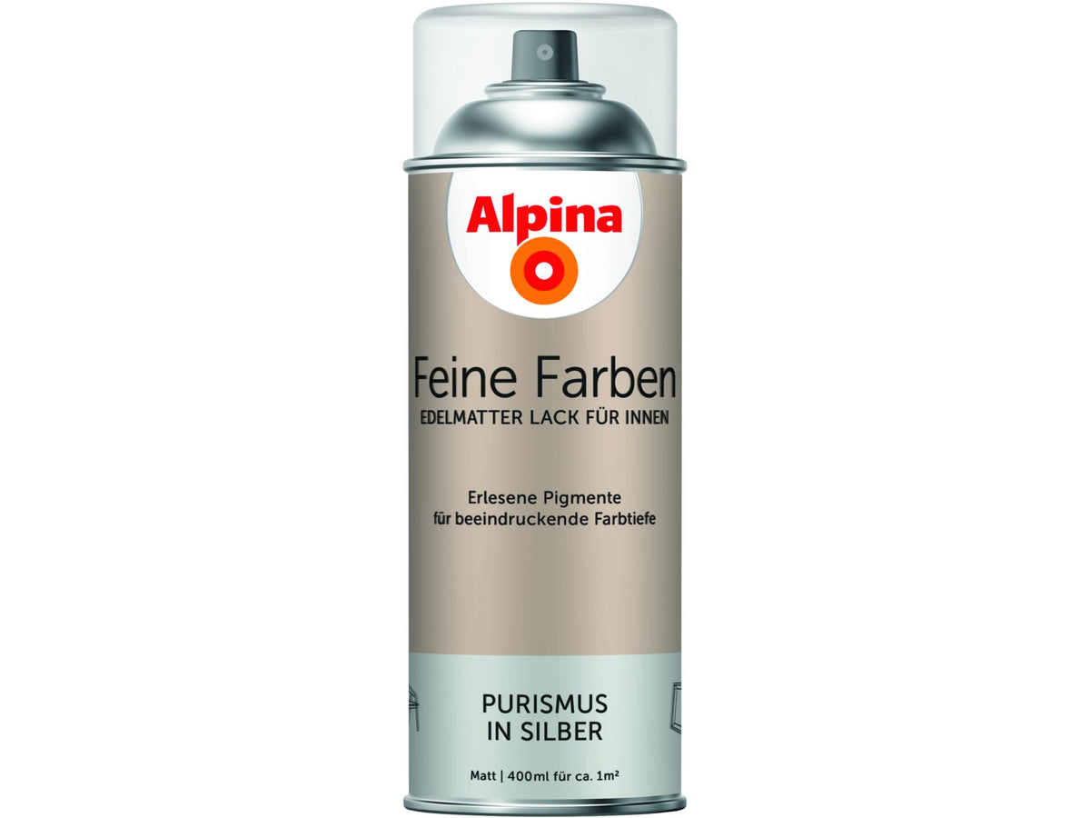 Alpina spuitlak Paurismus im Silber 400ml