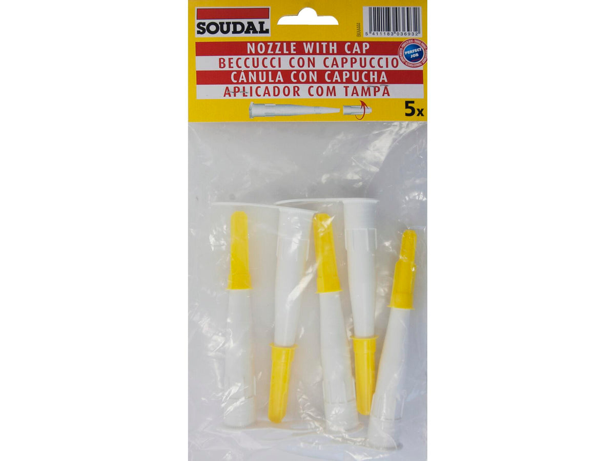 Soudal spuitmondjes 5 stuks