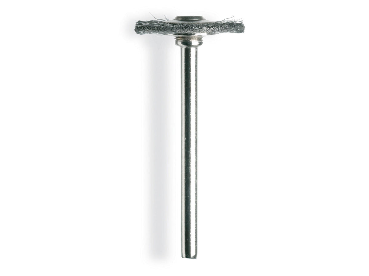 Dremel staalborstel schijfmodel 19,2mm, precisiegereedschap accessoires — SKU COLOS-548745, EAN 8710364070343