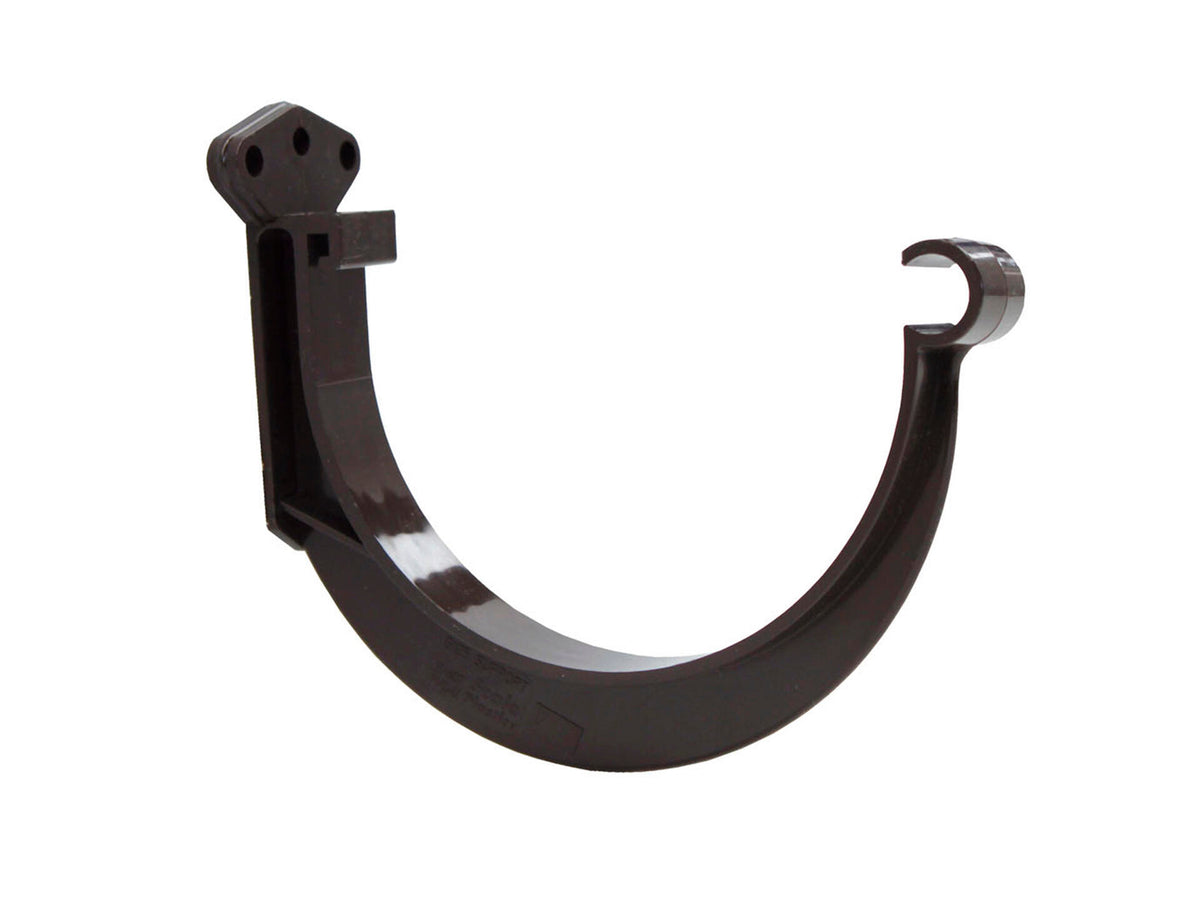 Scala steunklamp voor dakgoot G125 PVC bruin