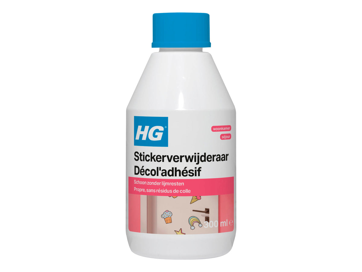 HG stickeroplosser 0,3l, schoonmaakalcohol & alcoholreinigers — SKU COLOS-48021, EAN 8711577189778