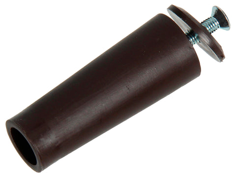 Mack stootdop rolluik 60mm bruin 2 stuks