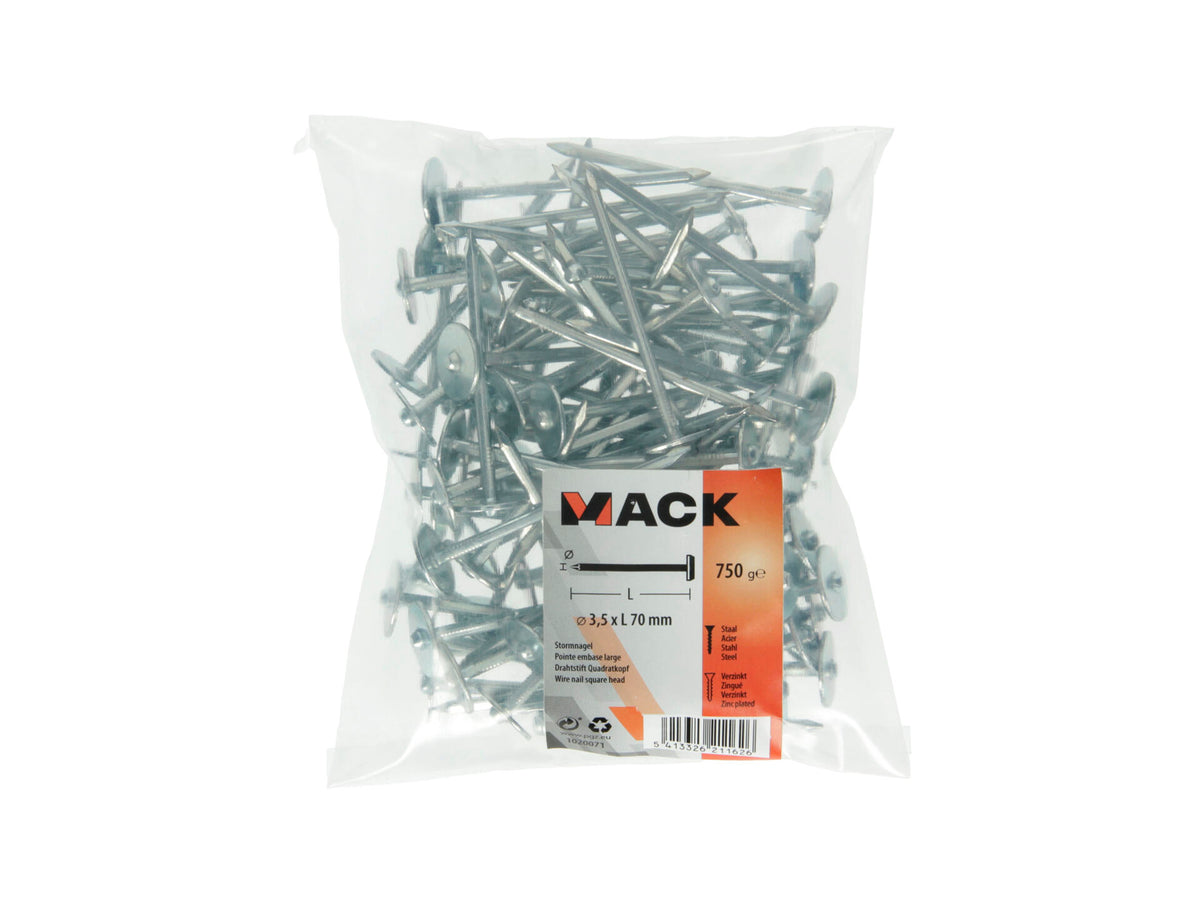 Mack stormnagels 3,5x70 mm 750g