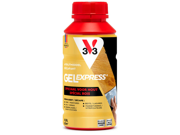 V33 superdécapant spécial bois 0,5l