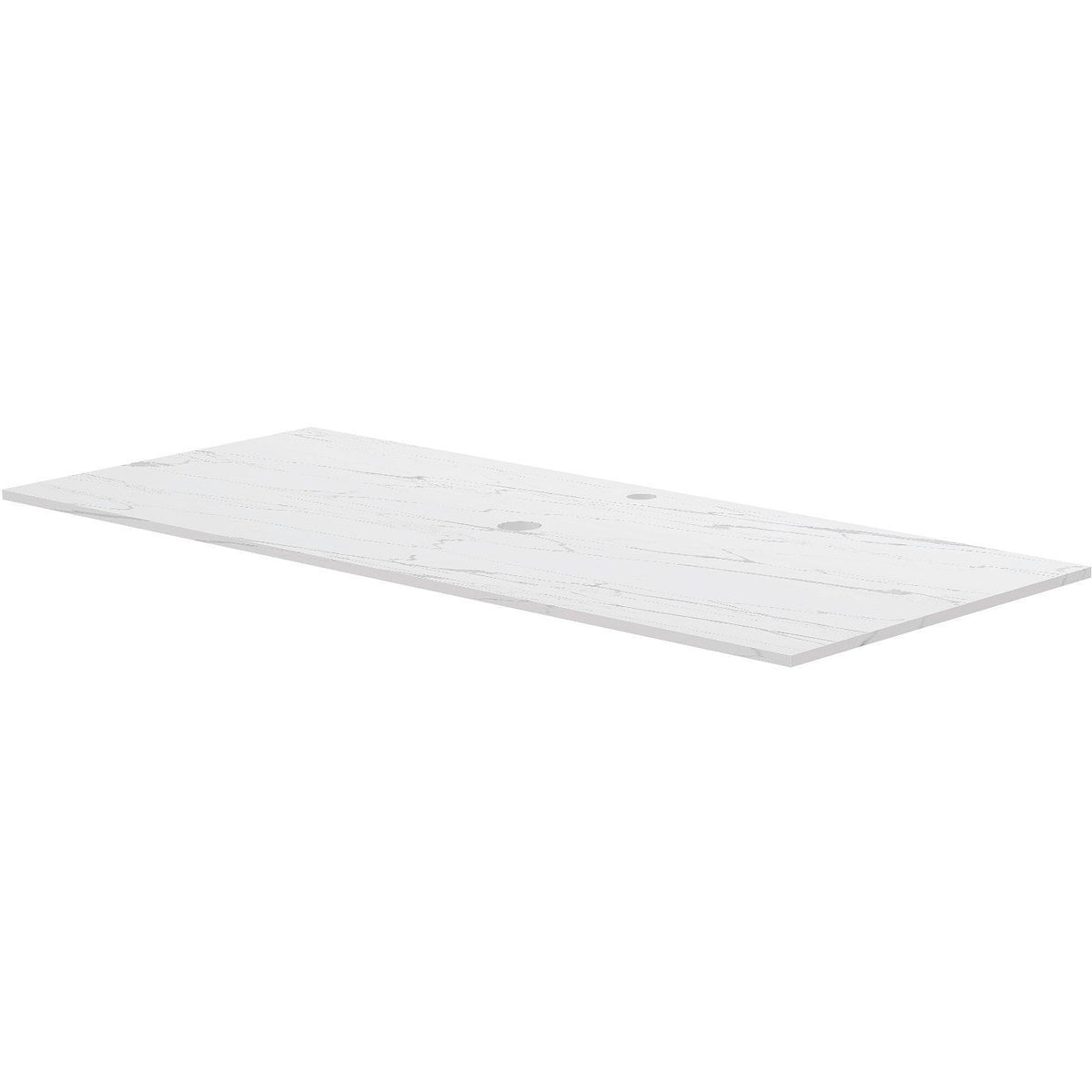 Tablet Keramisch MARMER puro B120 H1,2 1AFVOERGAT/KRAANGAT white calacatta