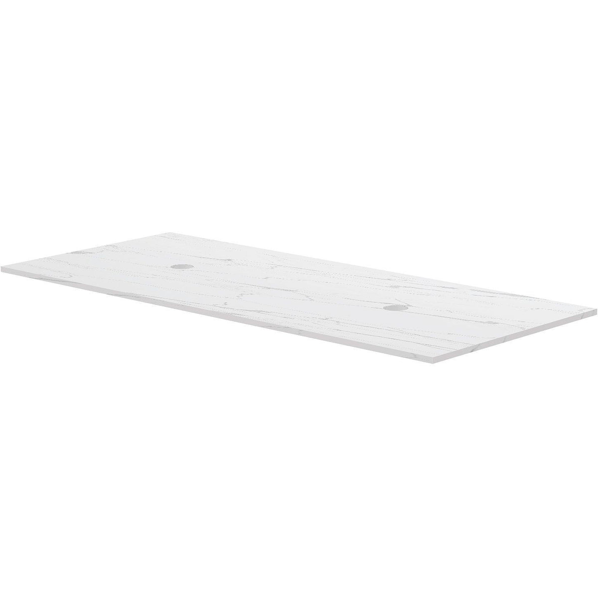 Tablet Keramisch MARMER puro B120 H1,2 2 afvoergaten white calacatta