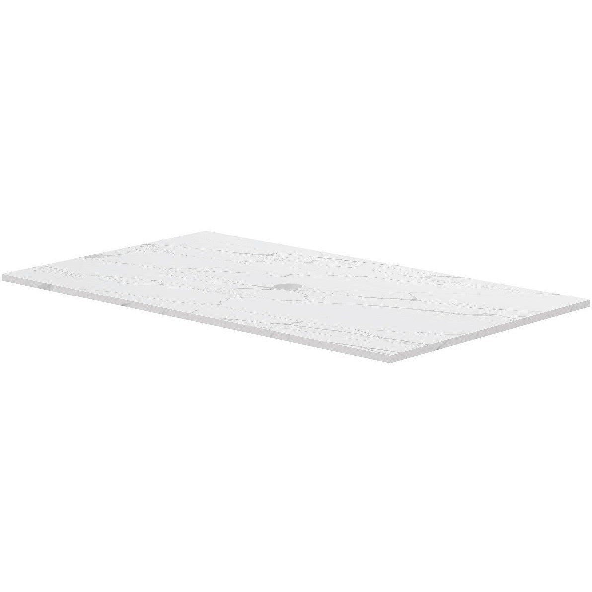 Tablet Keramisch MARMER puro B90 H 1,2 1AFVOERGAT white calacatta