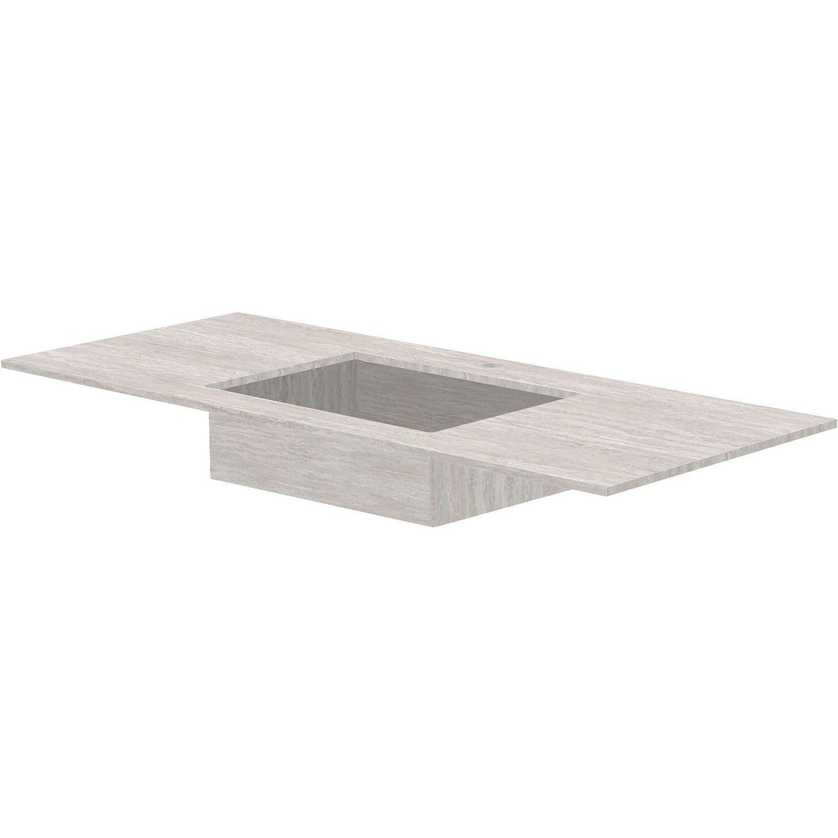 Tablet Keramisch MARMER puro lavabo S B120 H1,2 +kraangat travertin new