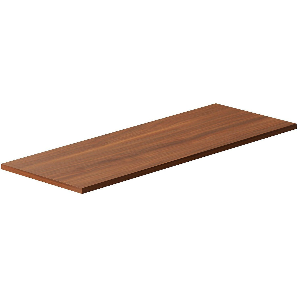 Tablet voor opbouw lavabo Molto 140X50CM notelaar