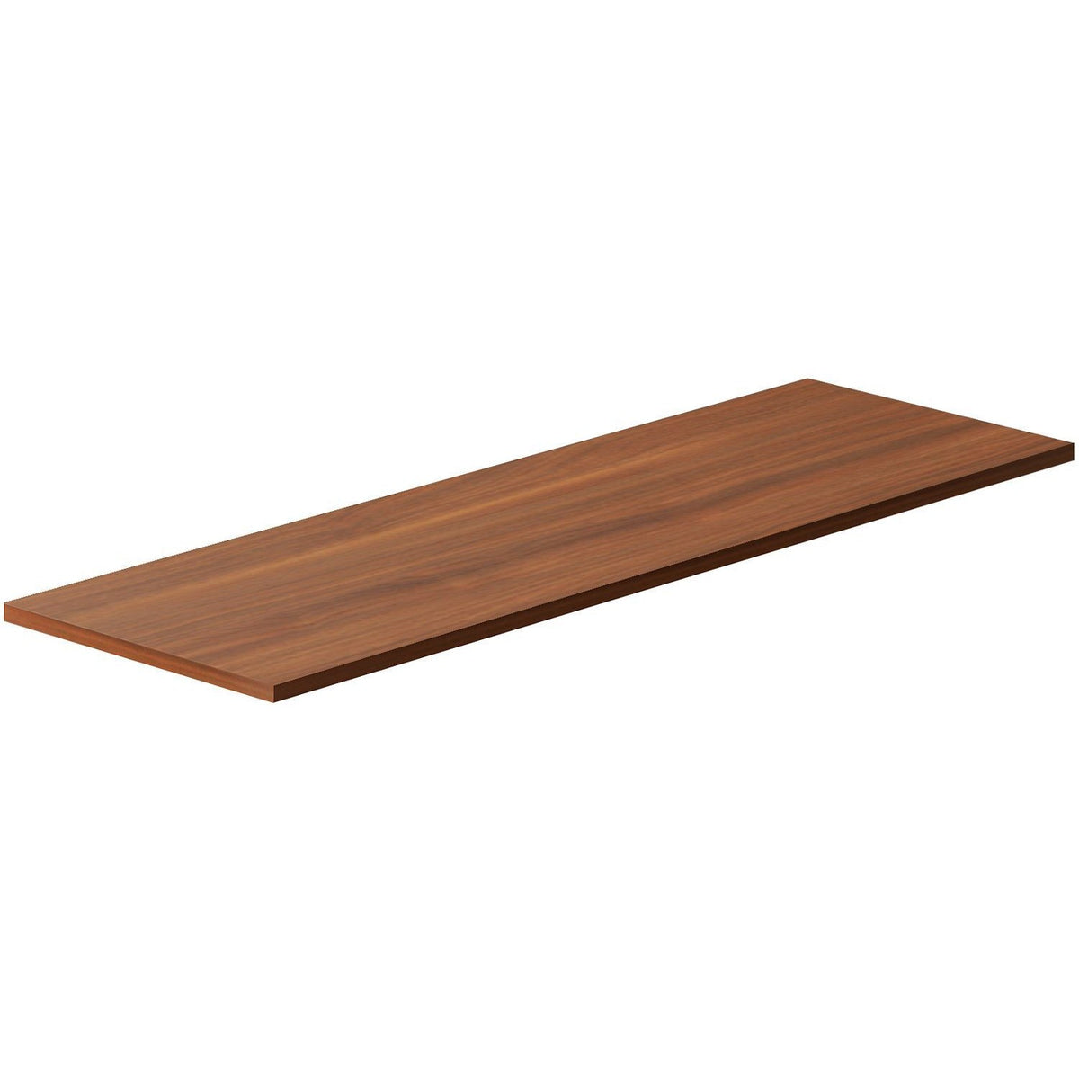 Tablet voor opbouw lavabo Molto 160X50CM notelaar