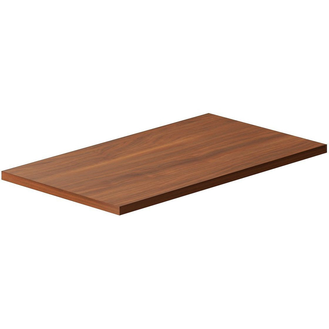 Tablet voor opbouw lavabo Molto 90X50CM notelaar