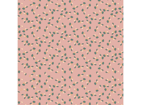 Lola tafellaken Flower To The People Rosewood 140cm per lopende meter