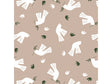 Lola tafellaken Peace Is In The Air Cream 140cm per lopende meter
