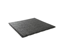 Cartri dalle 50x50x2,5 cm 0,25m² caoutchouc noir