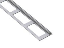 Homelux tegelprofiel 8mm 270cm aluminium grijs
