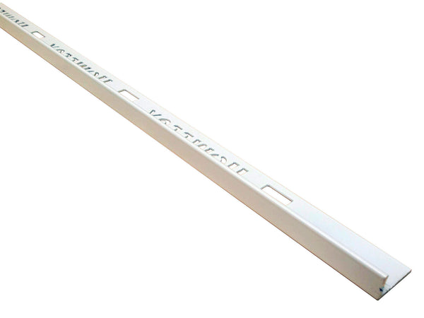 Homelux tegelprofiel recht 11mm 270cm aluminium wit