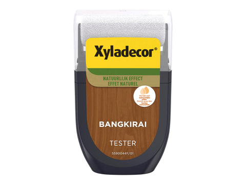 Xyladecor tester houtbeits natuurlijk effect 30ml bangkirai