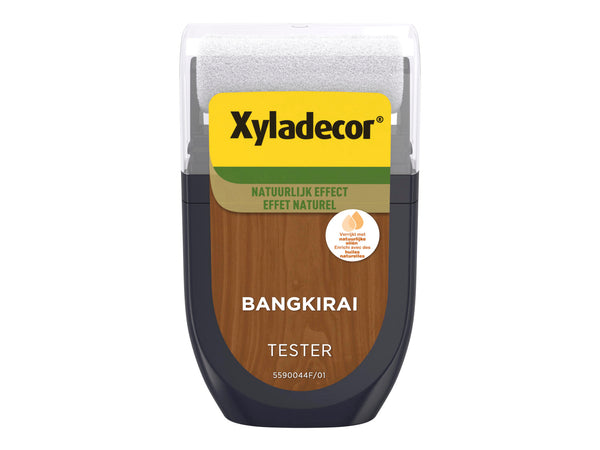 Xyladecor tester houtbeits natuurlijk effect 30ml bangkirai