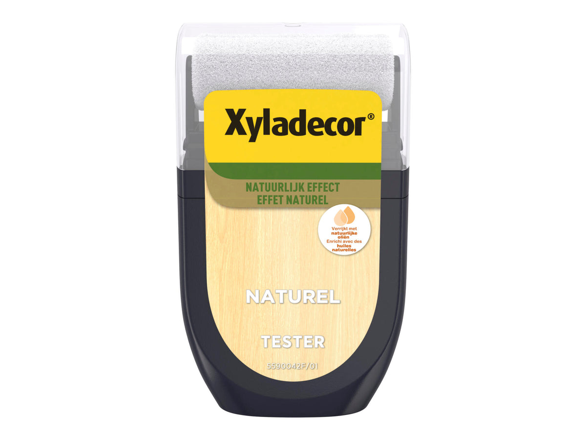 Xyladecor tester houtbeits natuurlijk effect 30ml naturel