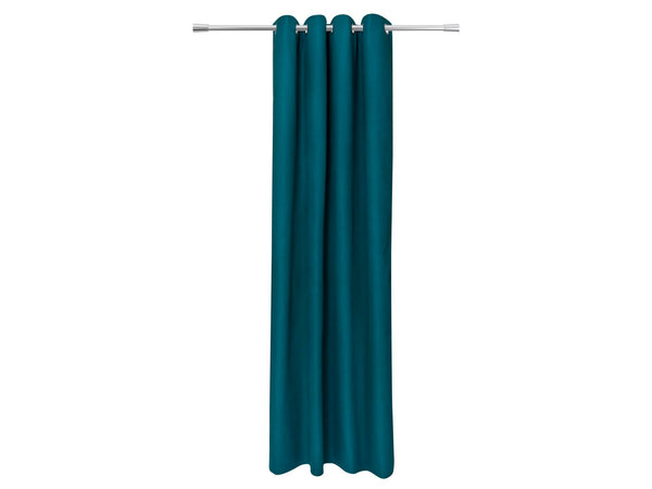 Home Style rideau thermique avec œillets 140x260 cm gregor bleu sarcelle