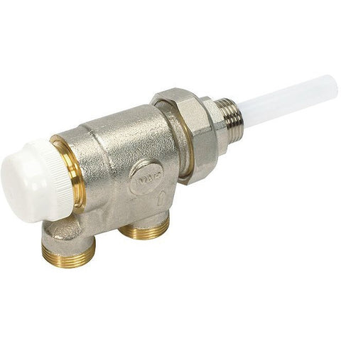 Thermostatische 4-WEGMGKRAAN 1-PIJPS begetube 3/4"-VSA omkeerbaar