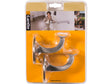 CanDo trapleuninghouder Helsinki RVS-look 2 stuks