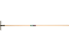 Polet tuinhark 20cm 8 tanden + steel 160cm