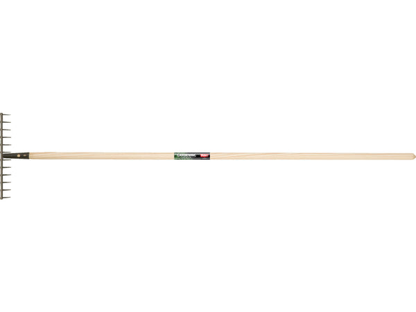 Polet râteau de jardin 31cm 12 dents + manche 160cm