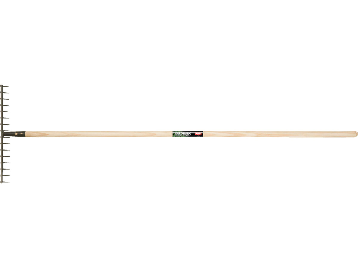 Polet tuinhark 37 cm 16 tanden + steel 160cm