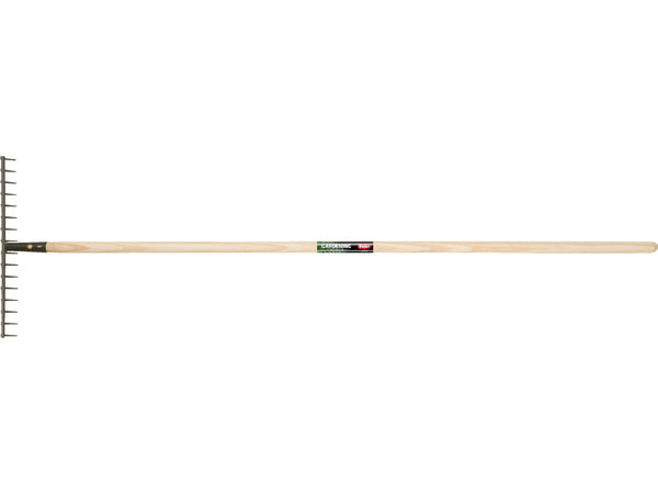 Polet râteau de jardin 37 cm 16 dents + manche 160cm