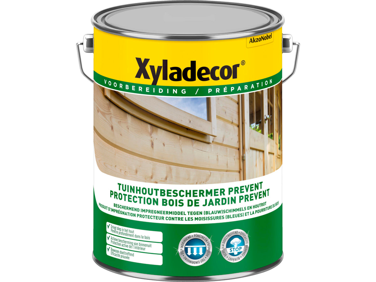 Xyladecor tuinhoutbeschermer prevent 5l kleurloos