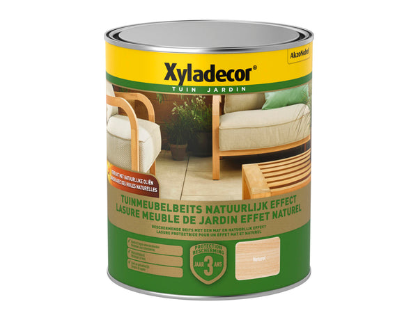 Xyladecor lasure meubles de jardin 0,75l naturel