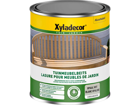 Xyladecor tuinmeubelbeits 1l opaalwit