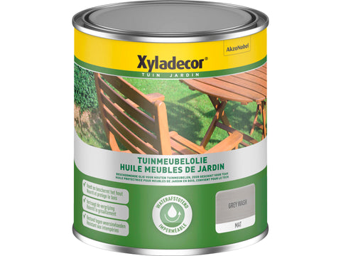 Xyladecor tuinmeubilairolie mat 1l grey wash