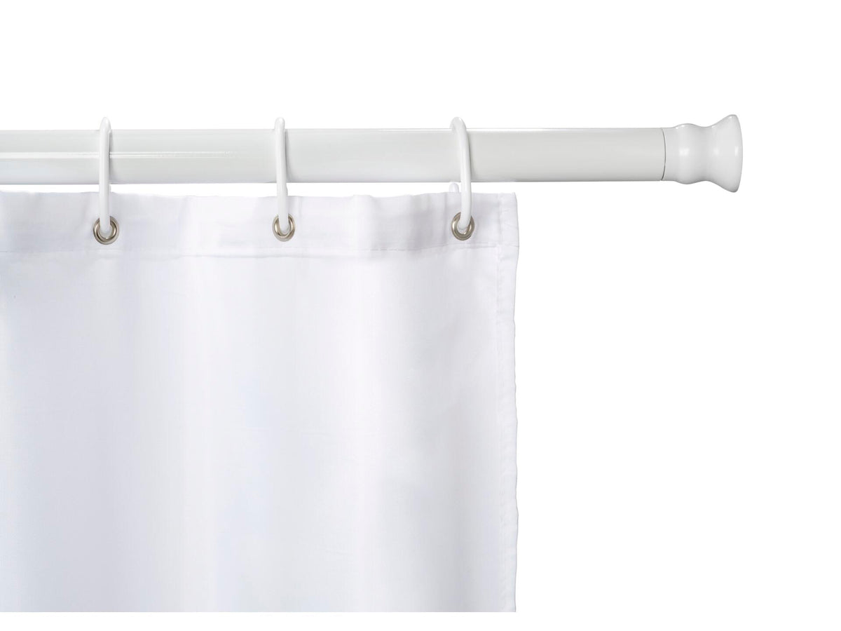 Wenko uitschuifbare douchestang extra sterk ø28 110-185 cm wit