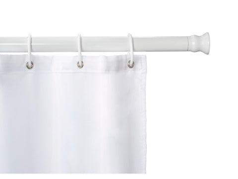 Wenko uitschuifbare douchestang extra sterk ø28 110-185 cm wit