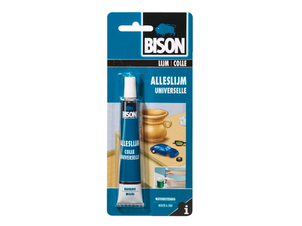 Bison universele alleslijm 25ml transparant
