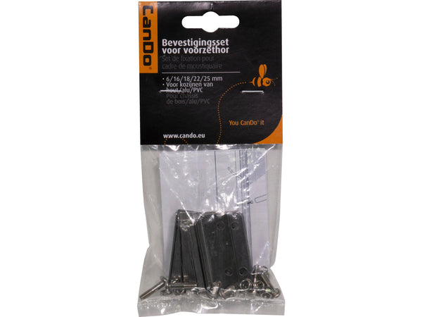 CanDo set de fixation pour moustiquaire de fenêtre universel