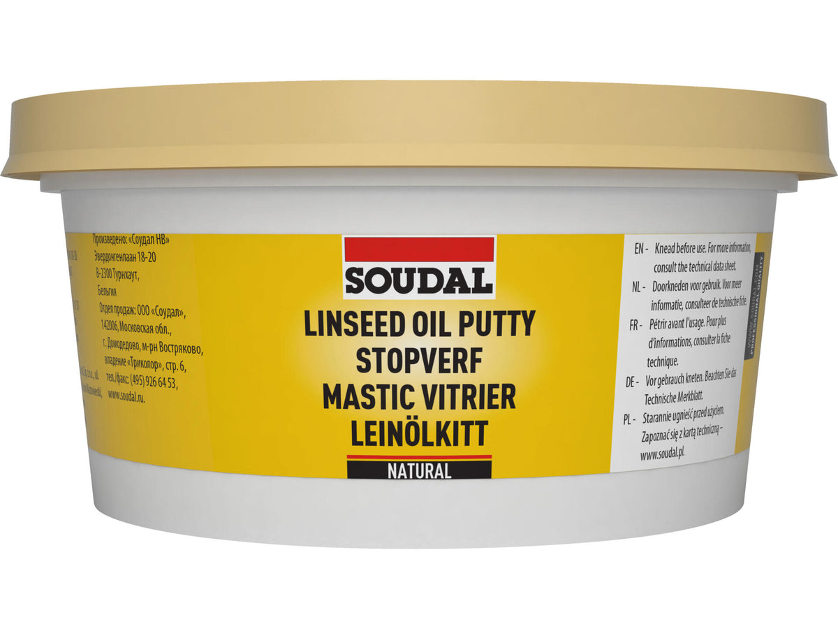 Soudal universele stopverf 500g naturel