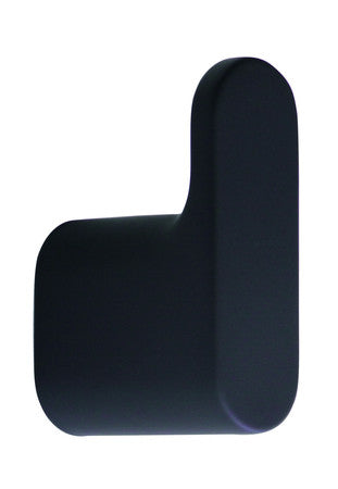 Van Marcke Collection Scura patère simple mur 60x20x40mm laiton noir soft touch