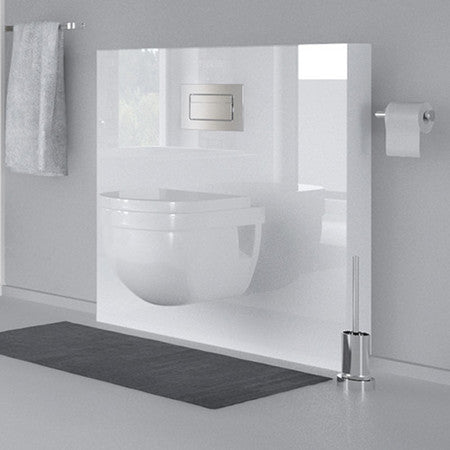 Van Marcke Cosmo set toilette acrylique 100x120cm blanc Hi-Gloss set de montage