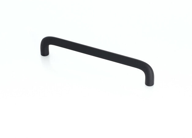 van marcke round meubelgreep boorafstand 160mm zwart