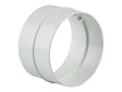 Renson verbindingsstuk voor ronde buis 100mm wit