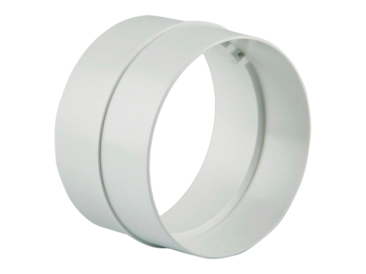 Renson verbindingsstuk voor ronde buis 100mm wit